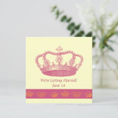 Invitation Crown Designs - Rose (Debout devant)