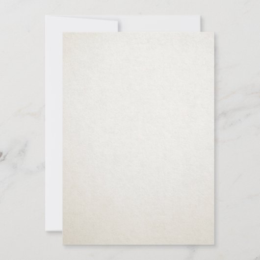 Invitation Cru Scrollwork d'invitations de partie de (Dos)