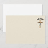 Invitation Crucifix (Devant / Derrière)