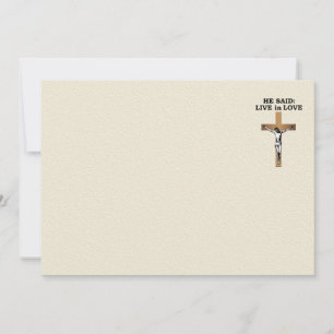 Invitation Crucifix