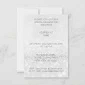 Invitation Crystal Globe Night Club Party Silver Grey Parties (Dos)