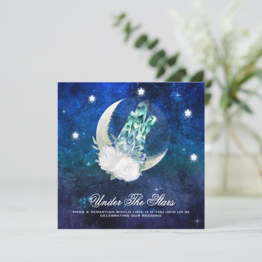 Invitation *~* CRYSTAL MOON GALAXY Website AR14 RSVP Mariage (Debout devant)
