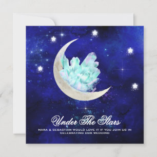 Invitation *~* CRYSTAL MOON STARS RSVP Website AR14 Mariage