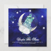 Invitation *~* CRYSTAL MOON STARS Website AR14 RSVP Mariage (Devant)