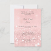 Invitation Crystals Western Country Party Parties scintillant (Dos)