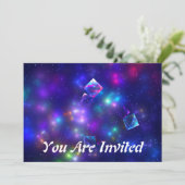 Invitation Cubes cosmiques (Debout devant)