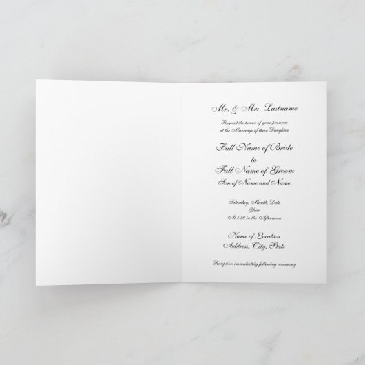 Invitation Cuir et dentelle (Intérieur)