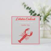 Invitation Cuisine au homard (Debout devant)