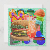 Invitation Cuisine - BBQ ! SRF (Devant)