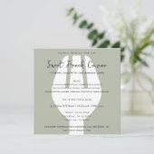 INVITATION CUISINE DE CLASSE DE MODÈLE DE LA CLASSE INVITATIO (Debout devant)