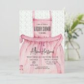 Invitation Cuisine douche invitation, stock cuisine (Debout devant)