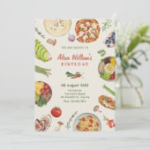 Invitation Cuisine gastronomique (Debout devant)