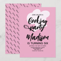 Cuisinier Chef Boulanger Fête d'anniversaire Rose