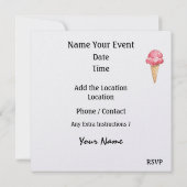 Invitation Cuisson barbecue - 4 juillet (Dos)