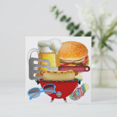 Invitation Cuisson barbecue - 4 juillet (Debout devant)