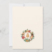 Invitation Cuit avec amour Pain d'épices Échange de biscuits (Dos)