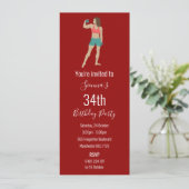 Invitation Culturisme (Debout devant)