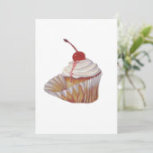 Invitation Cupcake (Debout devant)