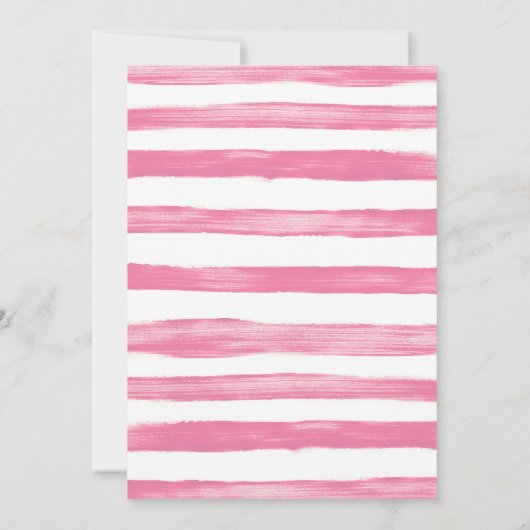 Invitation Cupcake Challenge Baking Rose & Gold Anniversaire (Dos)