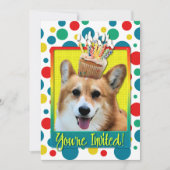 Invitation Cupcake - Corgi - Owen (Devant)
