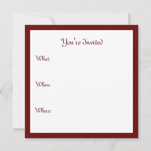 Invitation Cupcake de vacances (Dos)