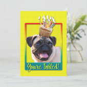 Invitation Cupcake d'invitation - Carlin (Debout devant)