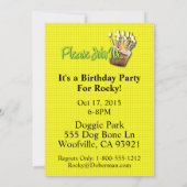 Invitation Cupcake d'invitation - Carlin (Dos)