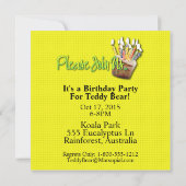 Invitation Cupcake - Koala (Dos)