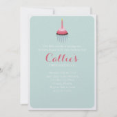 Invitation Cupcake sucré (Devant)