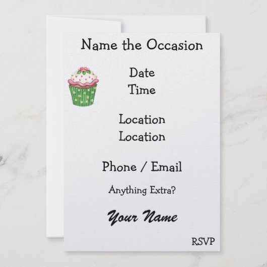 Invitation Cupcakes N'Importe Qui ? - SRF (Dos)