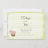 Invitation Cupcakes Whimsical Tree Butterflies Sweet Birthday (Dos)