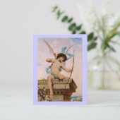 Invitation Cupid personnalisable (Debout devant)