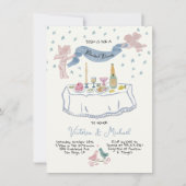 Invitation Cupides de la répétition fantaisiste dessinée à la (Devant)