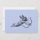 Invitation Cupidon de l'amour vintage (Devant)