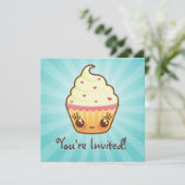 Invitation CuppyCakes (Debout devant)