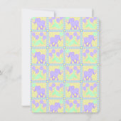 Invitation Curte Circus | Baby shower Son A Baby Adorable (Dos)