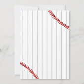 Invitation Custom Batter up Baseball Baby Shower (Dos)