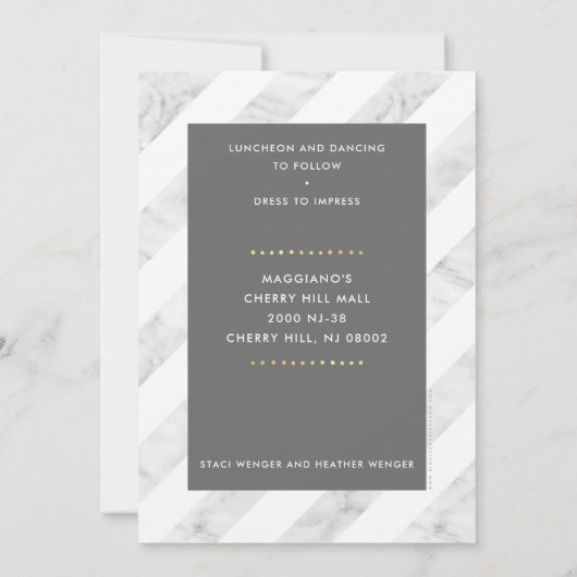 Invitation CUSTOM B'nai Mitzvah imitation or script nom (Dos)