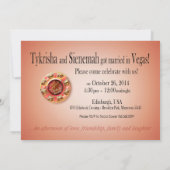 Invitation ::CUSTOM:: Mariage Deluxe Coral Gold Las Vegas (Dos)