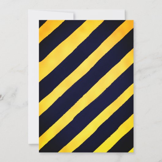 Invitation Custom Simple Construction Crew Birthday Celebrate (Dos)