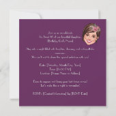 Invitation Custom Sweet 16 Caricature with Balloons and Glam (Dos)
