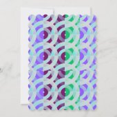 INVITATION CUSTOMISÉ TODDLER ARTISTIQUE 🌈 RAINBOW ANNIVERSAI (Dos)