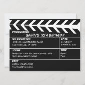 Invitation Customisée du Walk of Fame de Hollywood (Devant)