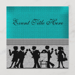 Invitation customisée Festive Party