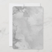 Invitation Customiser cet Arrière - plan d'aquarelle (Dos)