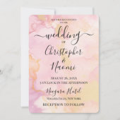 Invitation Customiser cet Arrière - plan d'aquarelle (Devant)