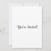 Invitation  Customisez-Le ! Base Motif solide (Devant)