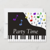 Invitation Customisez TOUTE L'invitation des textes (avant et (Devant)