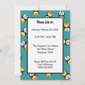 Invitation Customisez votre fête d'anniversaire de thème de (Dos)