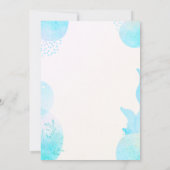 Invitation Customizable African American Mermaid Party (Dos)